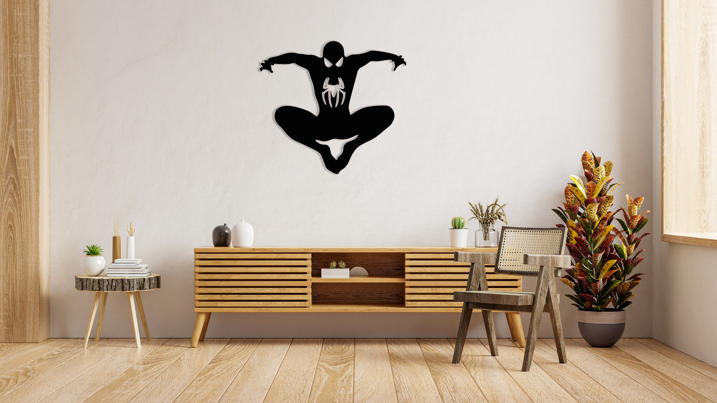 Spiderman Wooden Wall Art Hangings