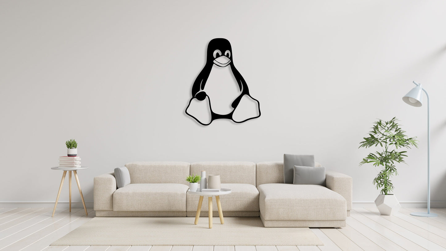 Penguin Wall Art Hanging