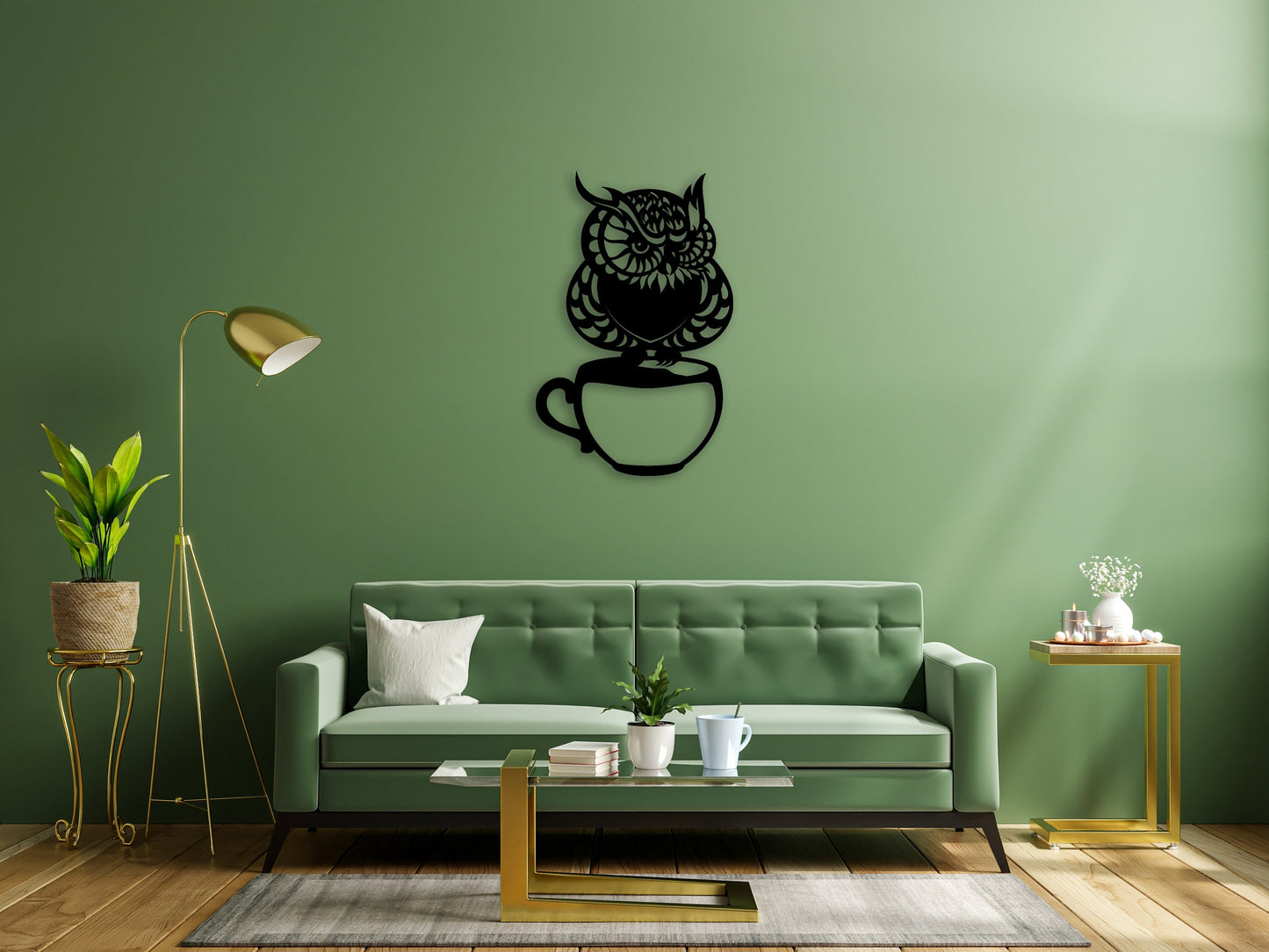 Wooden Owl Decor Wall Hangings