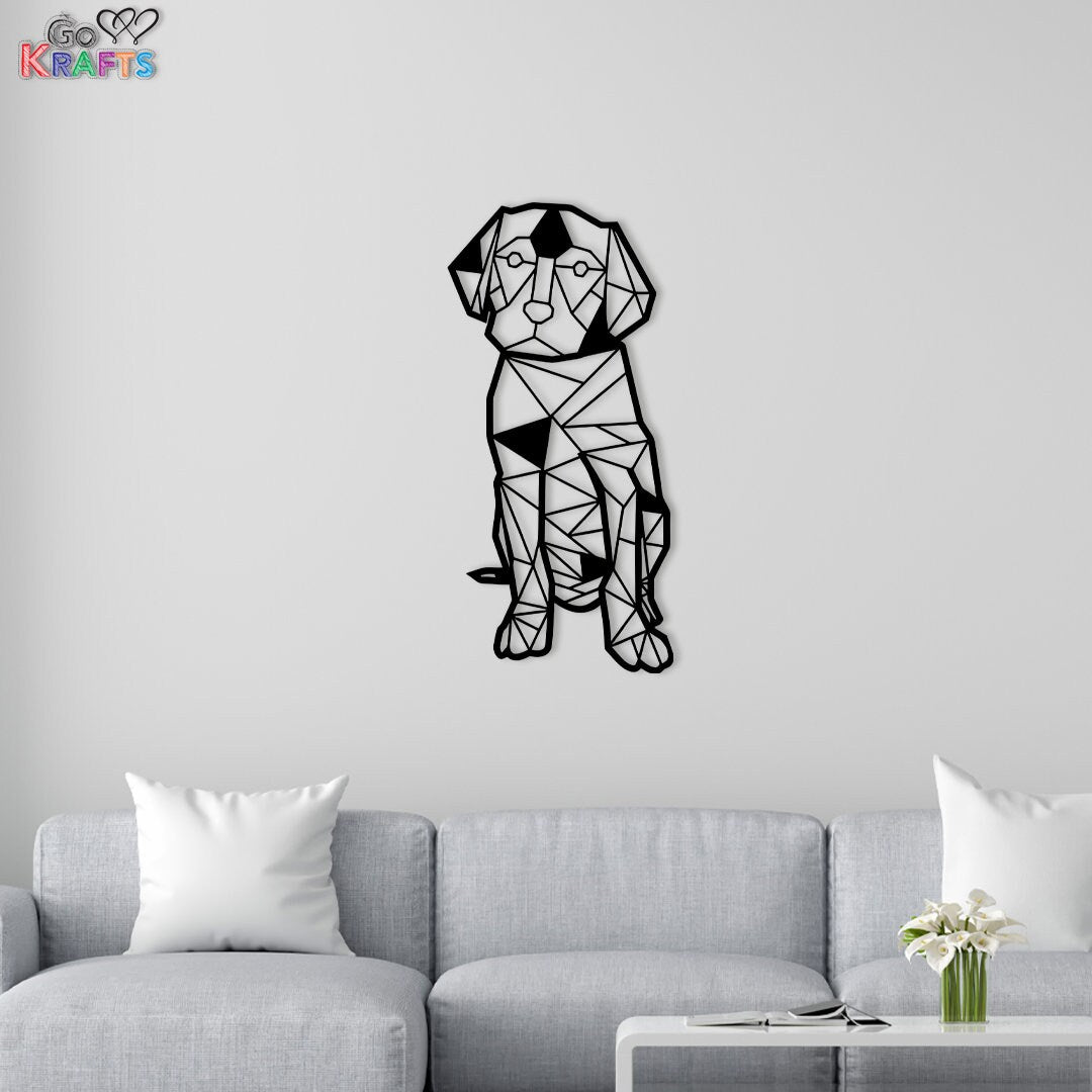 Dog Metal Wall Art Home Decor
