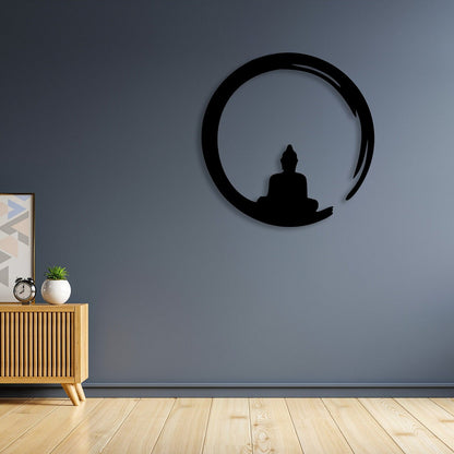 Buddha Wall Art Metal Hanging