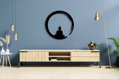 Buddha Wall Art Metal Hanging
