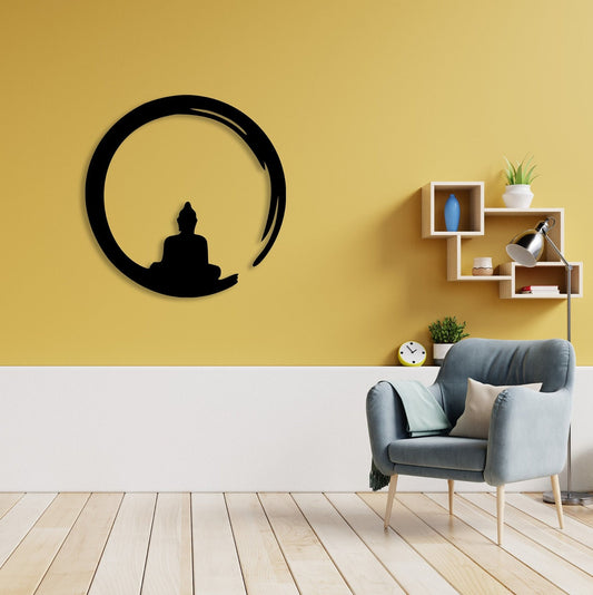 Buddha Wall Art Metal Hanging