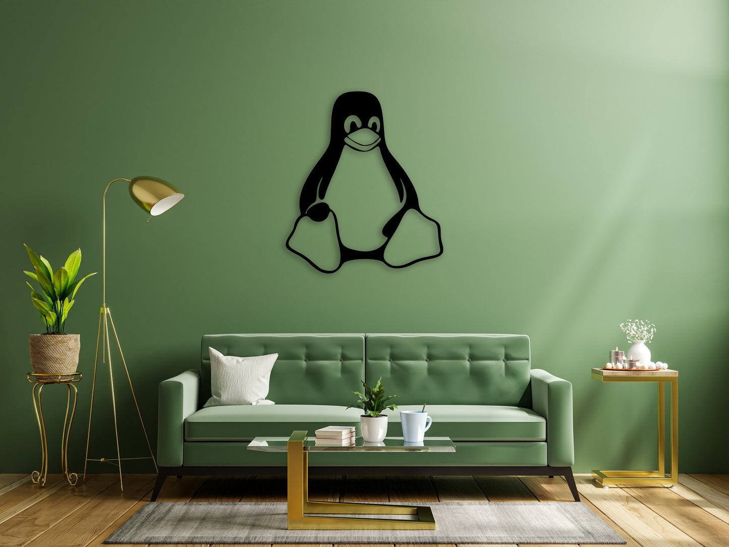 Penguin Wall Art Hanging