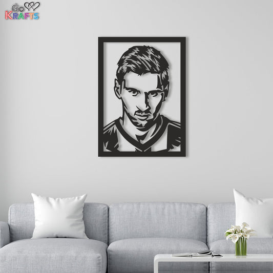 Messi Metal Wall Art Home Decor