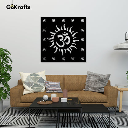 Om Sign Wall Art Decor Hanging