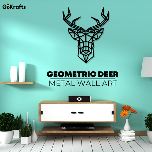 Geometric Metak Wall Art Hanging